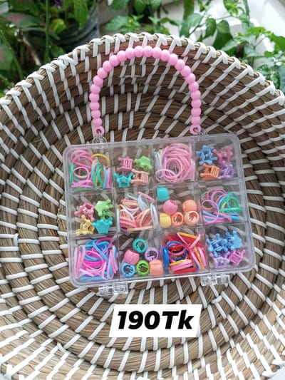 Mixed Hair Band & Clip