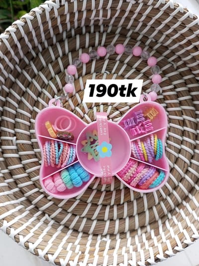 Mixed Hair Band & Clip