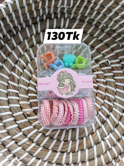 Mixed Hair Band & Clip
