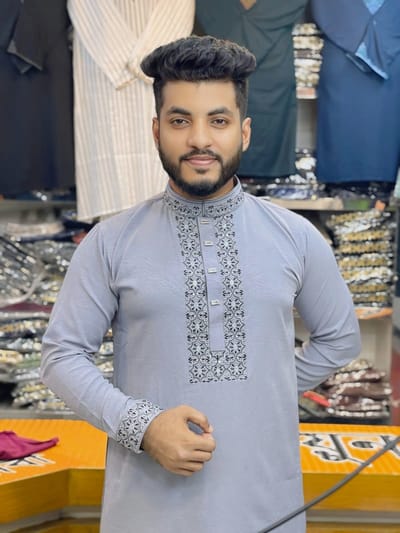 এমব্রয়ডারি পাঞ্জাবি - Image 4