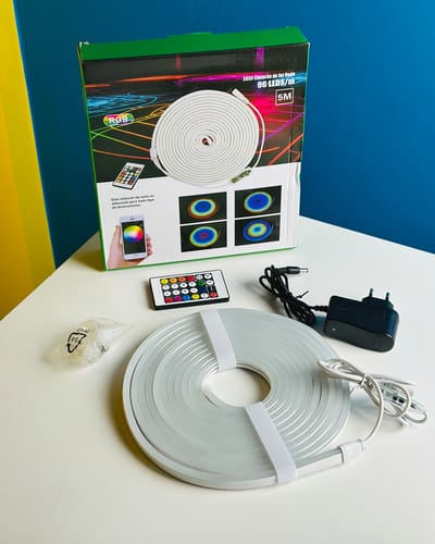 GearUP NRGB50 5 Meter RGB Neon Light with App & Remote Control