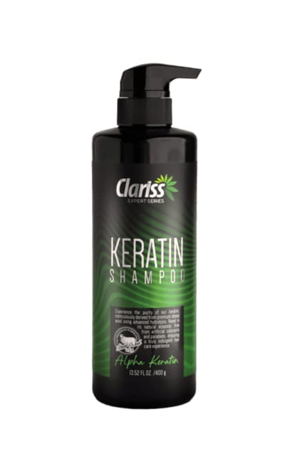 Clariss Keratin Shampoo 400ml . - Image 1