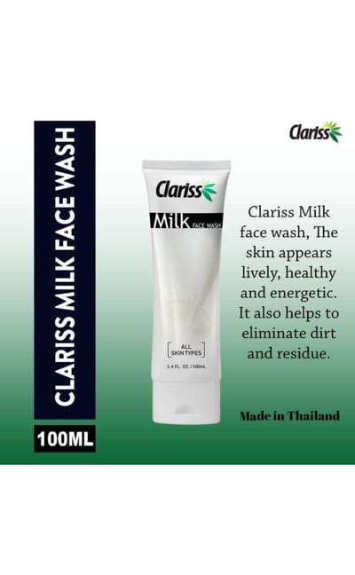 Clariss Milk Face Wash 100ml - Image 2