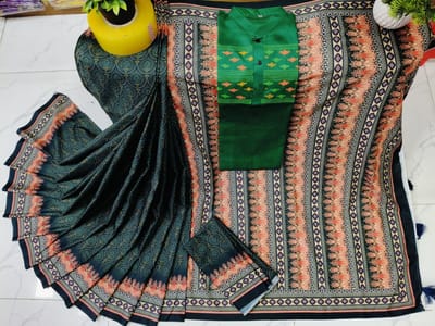 Sharee Panjabi Couple with Blouse Piece - Image 16