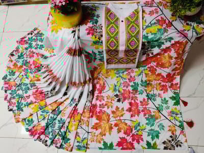 Sharee Panjabi Couple with Blouse Piece - Image 20