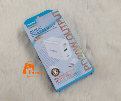 Foomee FR121-CC Quick Charger Kit (PD 20W) - Image 1