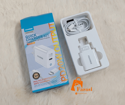 Foomee FR121-CC Quick Charger Kit (PD 20W) - Image 2