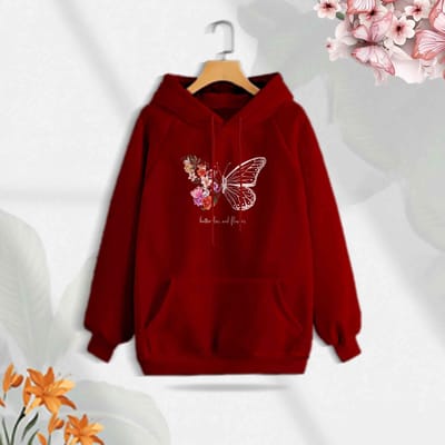 Premium Comfortable Stylish  Ladies winter Hoodie