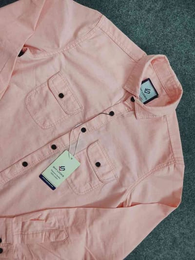 👕 Casual Full Sleeve Double Pocket Shirt✨ Premium Export Quality Oxford Cotton Shirt ✨