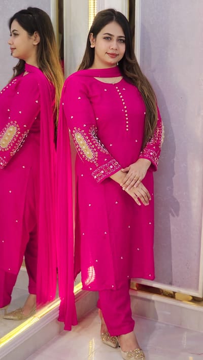 এমব্রয়ডারি থ্রি পিস - Image 1