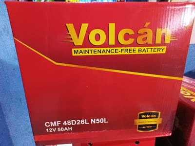 12 v50 ah 48d26L volcan battery