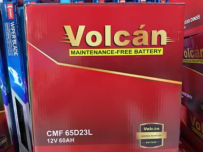 12v60 ah 65d23L volcan battery