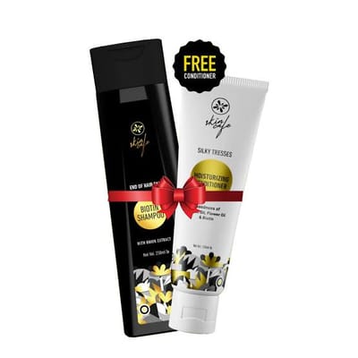 Skin Cafe Biotin Shampoo & Free Conditioner