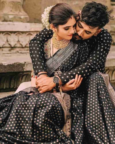 Sharee Panjabi Couple Set - Image 2