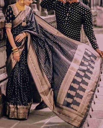 Sharee Panjabi Couple Set - Image 3