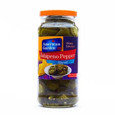 American Garden Jelapino Slice 454 gm [MFG:19/09/23 EXP:18/03/25]