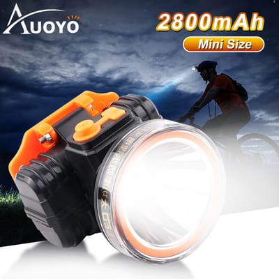 Auoyo IPX4 Waterproof 90�Adjustable Super Bright LED Headlamp