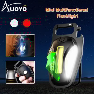 Auoyo Mini LED Flas-hlight Portable Multi