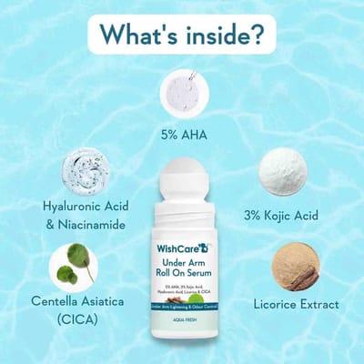 Wishcare Under Arm Roll On Serum | 50ml - Image 2