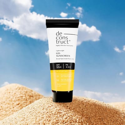 Gel Sunscreen For Oily Skin - SPF 55+ And PA+++ | Water Resistant Sunscreen (50 Gms) - Image 1