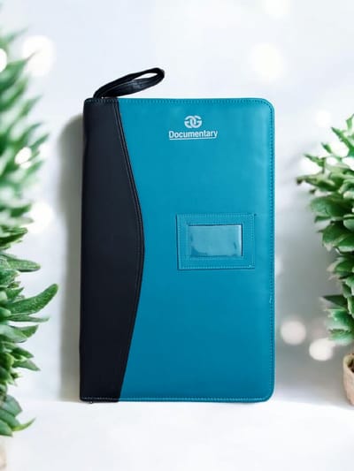 Achievement Document Folder Sky Blue