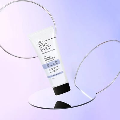 Oil-Free Moisturizer For Oily Skin - 3% NMF Complex + 0.2% Panthenol | Non Sticky, Fast Absorbing | 72 Hr Hydration 50gm - Image 1