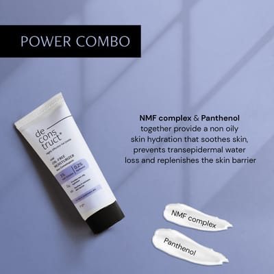 Oil-Free Moisturizer For Oily Skin - 3% NMF Complex + 0.2% Panthenol | Non Sticky, Fast Absorbing | 72 Hr Hydration 50gm - Image 4