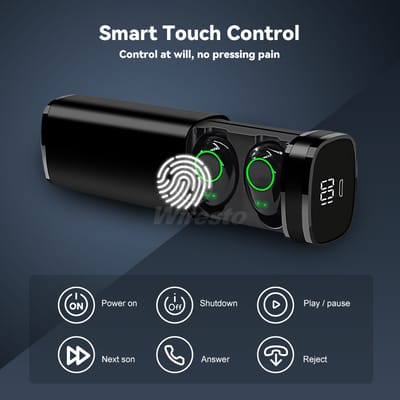 🔰✅Wiresto TWS Wireless Earphone Bluetooth