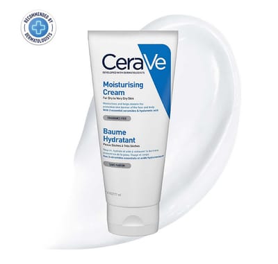 CeraVe Moisturising Cream For Dry to Very Dry Skin (177ml) - Image 1