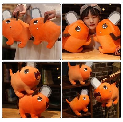 HelloKimi Plush Toys Chainsaw Anime Man