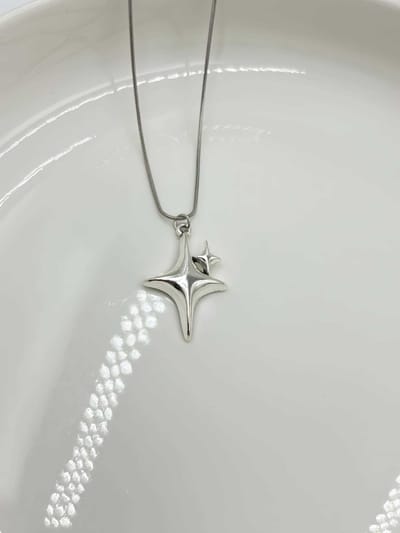 y2k double star necklace - Image 3