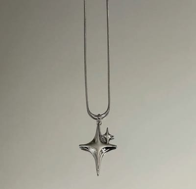 y2k double star necklace - Image 6