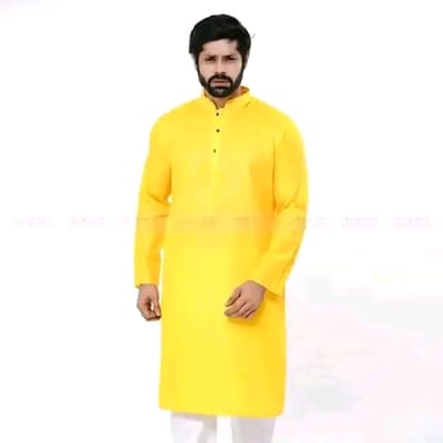 🧡বিয়ে,পিকনিক, কিংবা গায়ে হলুদ সহ যেকোনো অনুষ্ঠানের জন্য পাঞ্জাবী - Image 1