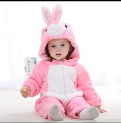 Rabbit One Piece Baby Jumpsuit - Image 7