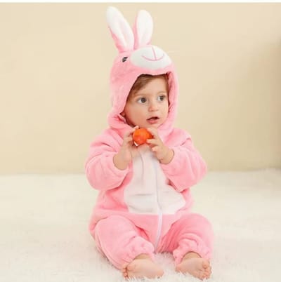 Rabbit One Piece Baby Jumpsuit - Image 8