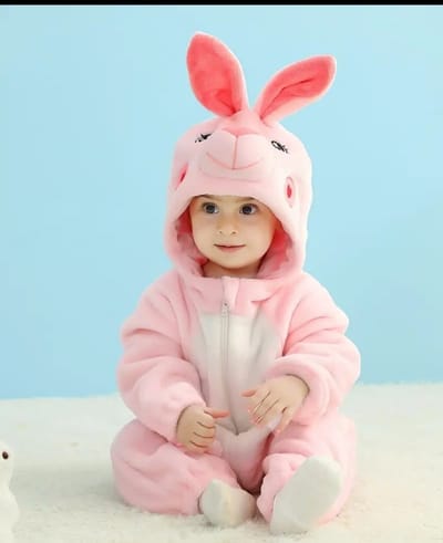 Rabbit One Piece Baby Jumpsuit - Image 9