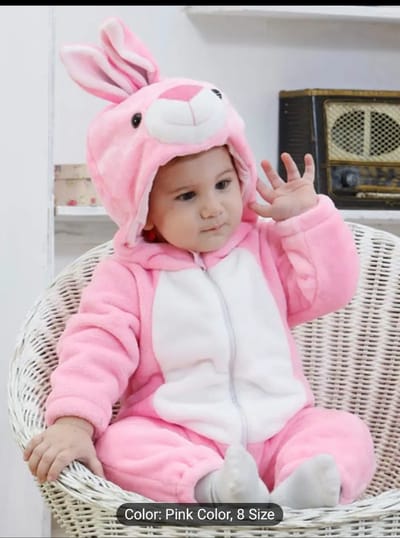 Rabbit One Piece Baby Jumpsuit - Image 10