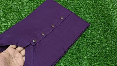 খাদি বাচ্চাদের পাঞ্জাবি - Image 2