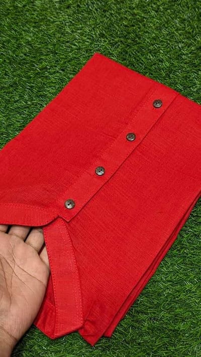 খাদি বাচ্চাদের পাঞ্জাবি - Image 8