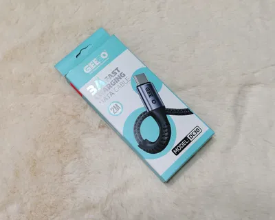 GEEOO 3A Fast Charging Data Cable - Image 1