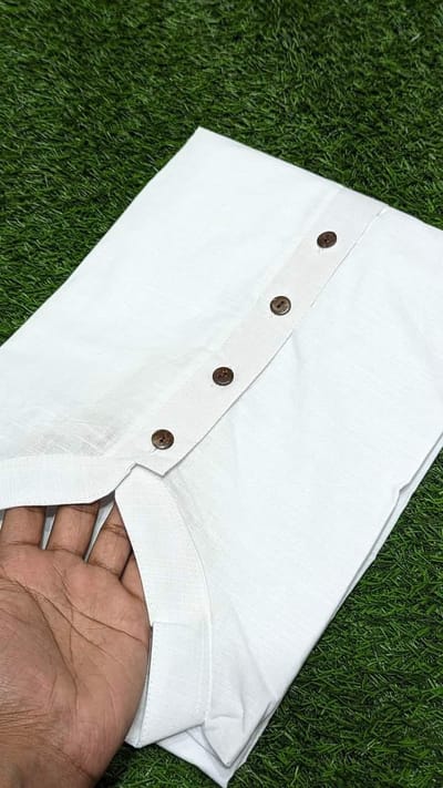 খাদি বাচ্চাদের পাঞ্জাবি - Image 9