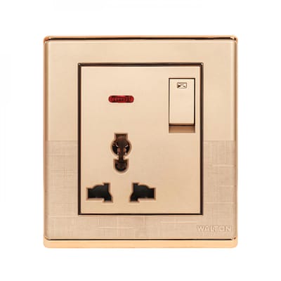 WF3PS 3 Pin Socket With Switch