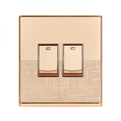 WF2GS1 2 GANG SWITCH- 1 WAY