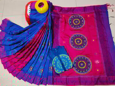 শাড়ি পাঞ্জাবি কাপল সেট - Image 1