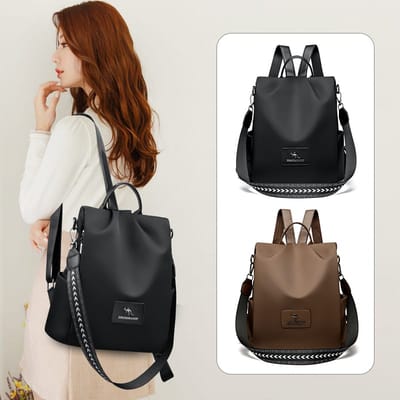 New Texture Oxford Cloth Women’s Backpack - Image 6