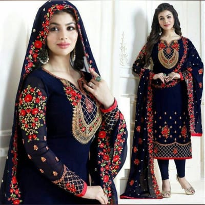 Soft Georgette Four Piece - Image 1