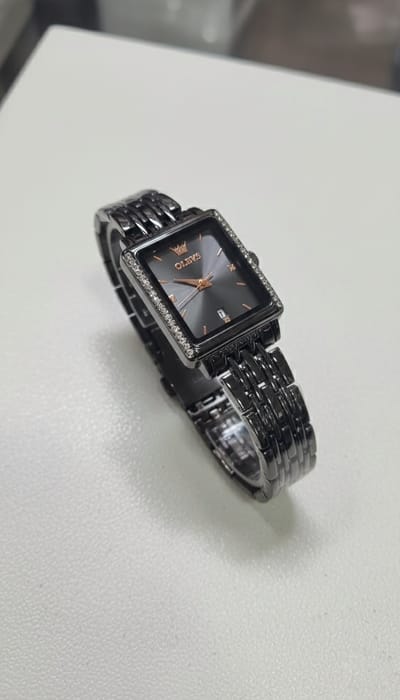 OLEVS Emerald Square Ladies Watch - Image 3