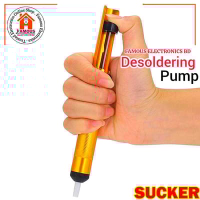 Desoldering Tool, Manual Tin Suction Cup, Desoldering Pump Solder Removal Tool