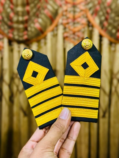 Captain Button Epaulettes