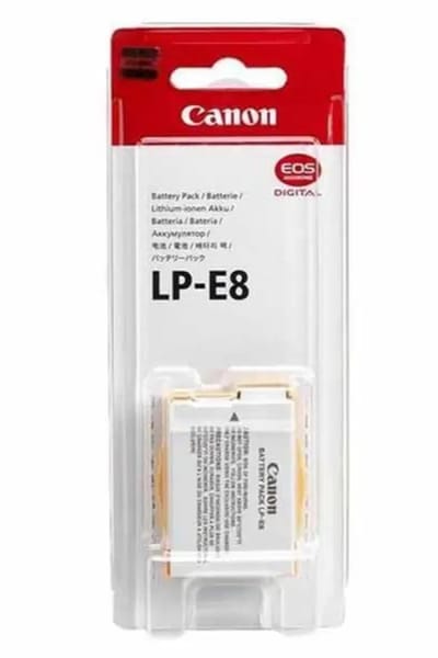 Canon EOS 600D 650D 700D 550D Kiss X7 DSLR Camera Battery LP-E8